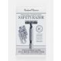 Rockwell 6C Safety Razor - White Chrome