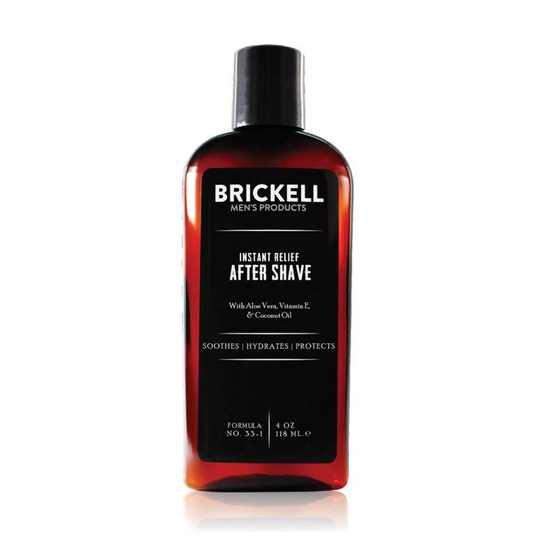 Brickell Instant Relief Aftershave 118 ml.