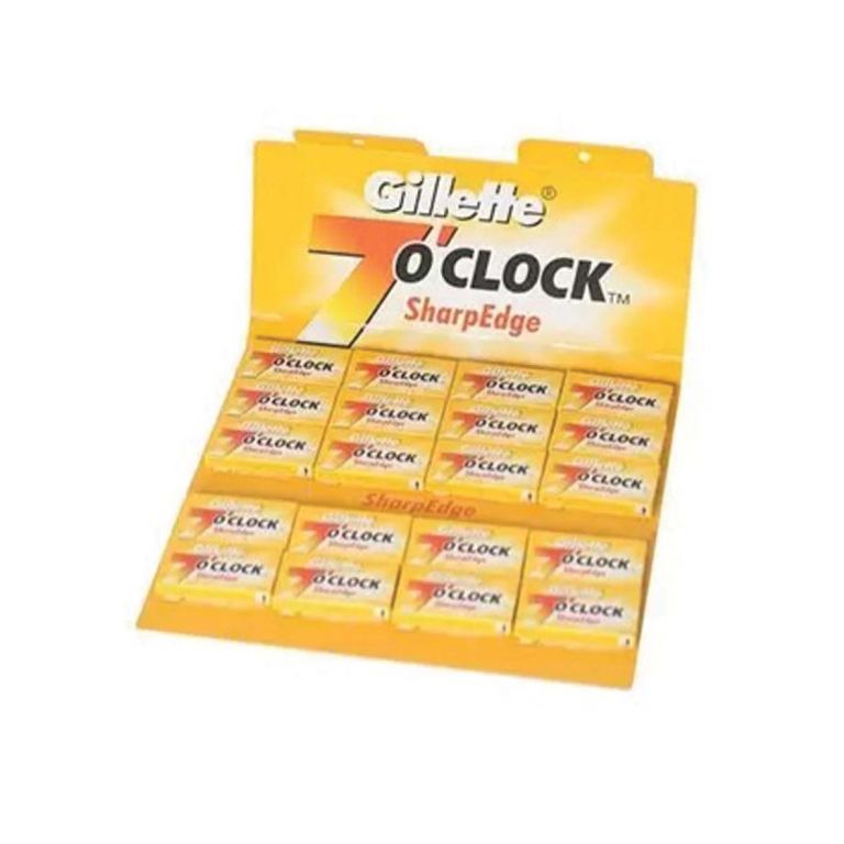 Gillette 7 O'Clock Sharp Edge Rasierklingen (100 Stück)